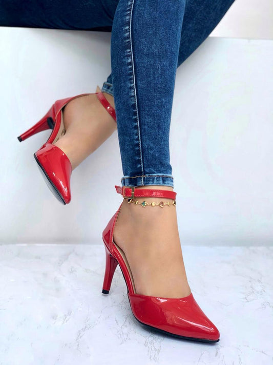 Tacón Stiletto Charol