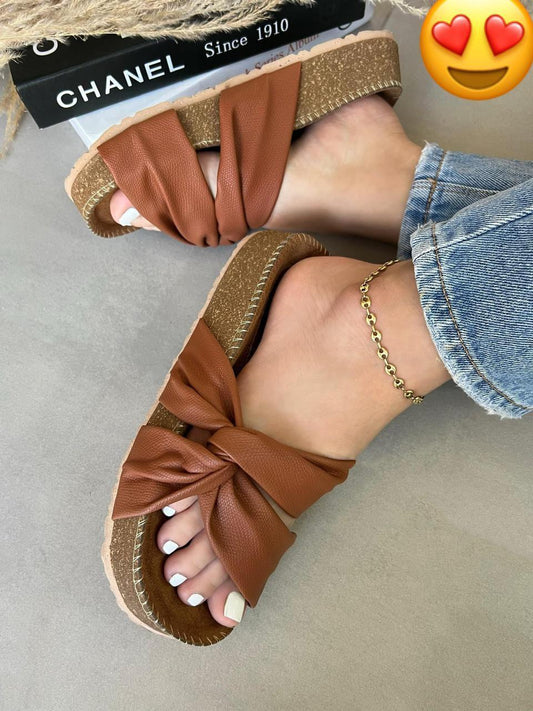 Sandalia Comfort Bow